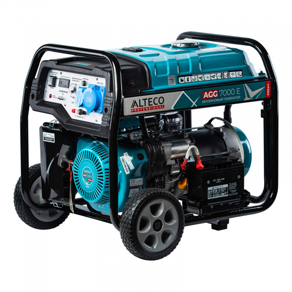 Бензиновый генератор Professional AGG 7000Е Mstart ALTECO