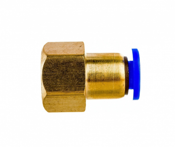 Фитинг металлический 10мм внутренняя резьба 1/2" 5215 Pegas pneumatic